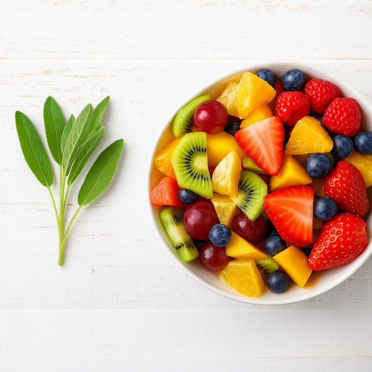 Sliced Fruits & Sage