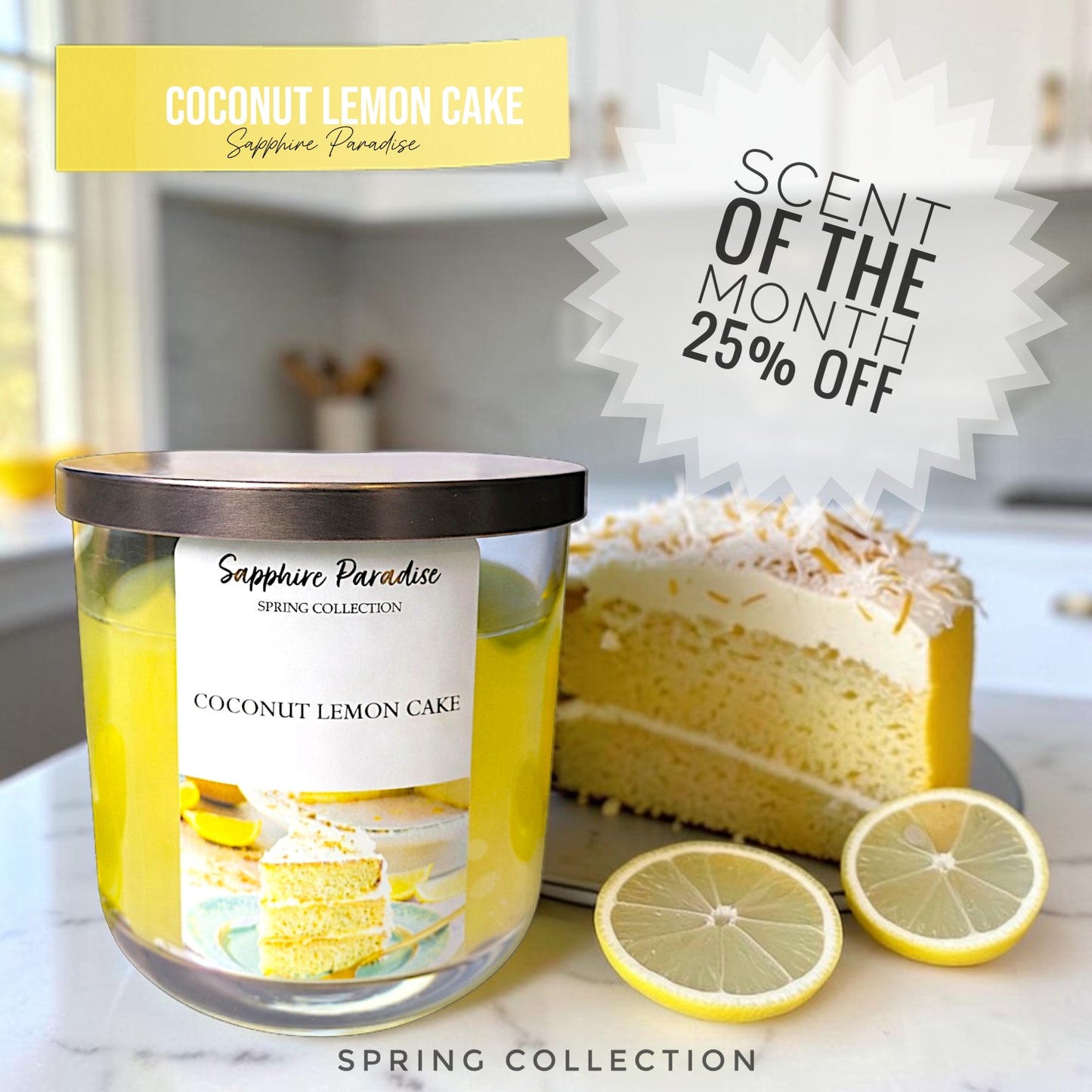 Coconut Lemon Cake