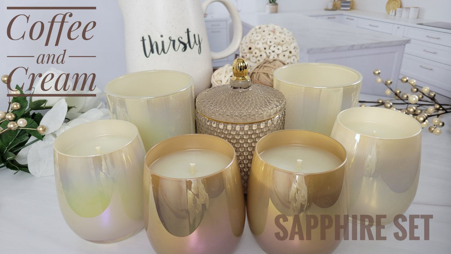 Sapphire Set (Coffee & Cream)